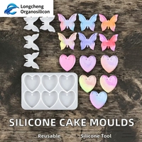 Silicone RTV-2 de qualité alimentaire translucide, durci au platine, inodore pour les moules à fondant, pâte à sucre et dentelle, facile à démouler