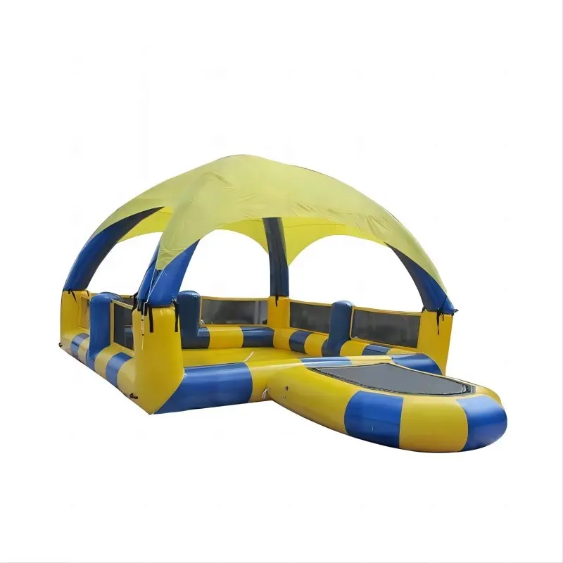 cheap inflatable pool with tent cover hamster ball pool