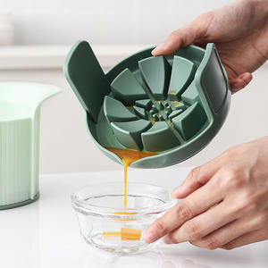 रसोई Multifunctional मैनुअल प्रेस सब्जी और फल सेब कटर टमाटर आम Slicer - Product Image 6