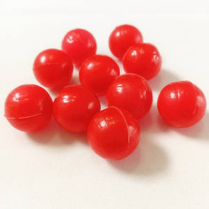 재고 있음 레드 폴리프로필렌 중공 플로팅 볼 9.5mm 10mm 좋은 가격 - Product Image 2