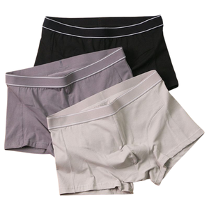 Calzoncillos Bóxer de Algodón de Punto de Tiro Medio de Alto Rendimiento para Hombre, Ajuste Atlético, Transpirables, de Secado Rápido, Ecológicos, Suministro al por Mayor - Product Image 4