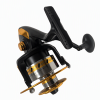 Moulinet de pêche spinning taille 7000 grande capacité rapport de réduction 4.1 bobine en aluminium 3 roulements à billes eau salée surf bateau vente en gros