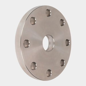 Stainless Steel <b>Flange</b> CNC Machined With 8 <b>Bolt</b> Holes And Central Opening For Industrial Applications - Product Image 1
