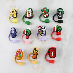 <span class=keywords><strong>BSCI</strong></span> nhà máy tùy chỉnh Silicone rơm bao gồm bán buôn có sẵn thiết kế phim hoạt hình dễ thương Silicone bìa cho rơm - Product Image 6