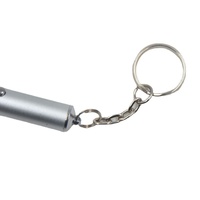 Lampe de poche UV détecteur de faux billets, mini lampe torche LED en alliage d'aluminium, porte-clés, indice de protection IP20, portée 50m, lumière violette, agent fluorescent