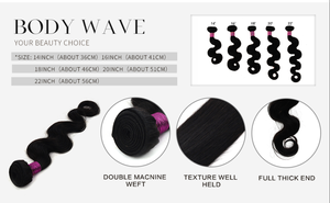 Fournisseur en gros de mèches de cheveux humains vierges, mèches de cheveux vierges brésiliennes de qualité supérieure, double épaisseur, cuticules intactes, haute élasticité - Product Image 2