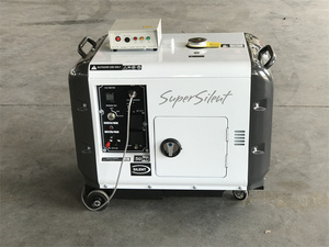 เครื่องกำเนิดไฟฟ้าดีเซล 6KW คุณภาพดี ราคาสุดคุ้มจากซัพพลายเออร์จีน เงียบพิเศษ เครื่องยนต์สูบเดียว ขายดี - Product Image 5