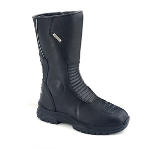 Bottes de moto imperméables de haute qualité en cuir pour homme, chaussures de moto, bottes de tourisme - Product Image 6