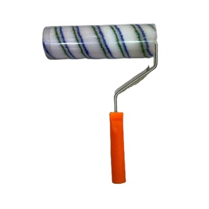 <span class=keywords><strong>Rouleau</strong></span> de <span class=keywords><strong>peinture</strong></span> industriel à haute absorption, poignée orange, résine durable, garantie 3 ans, pour murs intérieurs, plafonds, projets de bricolage - Product Image 1