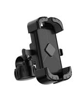 Support de téléphone portable pour vélo, protection intégrale, extérieur, ABS, verrouillage de sécurité, coussin souple flexible, fixation réglable sur guidon
