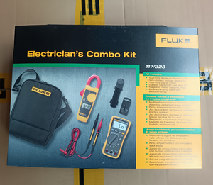   Kit d'électricien E F117c/323 True RMS (précision 0,5% +3) 600V 10A avec indicateur de batterie faible, en plastique - Product Image 3