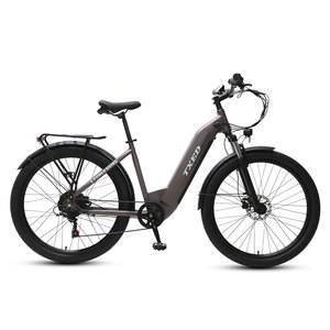 Vélo Électrique de Ville de Haute Qualité avec Cadre en Acier de 27,5 Pouces, Fourche à Suspension Avant, 7 Vitesses, 48V 250W/500W, Modèle R4 27,5'' en Acier E-MTB - Product Image 5