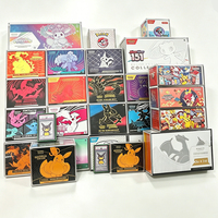 Boîte de présentation en acrylique pour cartes PTCG, boîte de boosters ETB, SPC, UPC, protection de cartes pour boîte de boosters Pokémon TCG