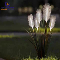 Lampu Reed serat optik 12V tahan air untuk lampu dekorasi taman