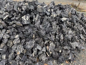 Hitam putih venin Seiryu batu akuarium lanskap mikro batu lanskap - Product Image 2