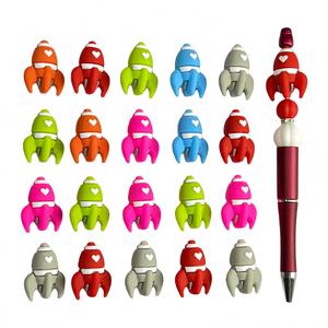 Nouveautés : Perles focales 3D en silicone, perles dentaire et de dentition pour la fabrication de stylos à perles et de porte-clés - Product Image 4