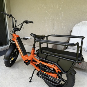 Bicicleta Eléctrica Familiar de Cola Larga con Neumáticos Anchos para Carga, 250W 750W, desde Almacén de la UE - Product Image 5