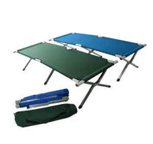 조정 가능한 크기 초경량 휴대용 접이식 싱글 침대 쉬운 설정 접이식 캠핑 침대 테스트 보고서