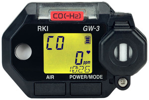 NUEVO EN STOCK GasWatch 3 GW-3 HS CO C-O2 CX Monitor de Gas Portátil Individual/Doble CO, H2S, O2, CO/O2 - Product Image 1