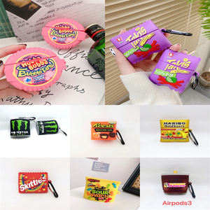 Nuevo diseño personalizado Candy Snacks Sports Drink Shape Funda protectora para auriculares para Apple <span class=keywords><strong>airpods</strong></span> pro 123 Generation - Product Image 4
