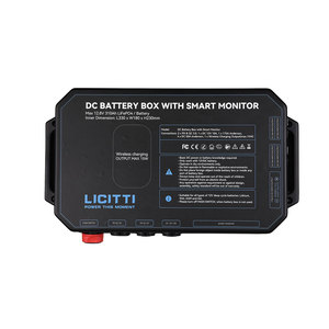 Boîte de <span class=keywords><strong>batterie</strong></span> de refroidisseur solaire Powerbank Station pour accessoires de <span class=keywords><strong>camping</strong></span> marin rechargeables Lifepo4 Eu Bank 12V 100Ah - Product Image 3