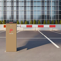 XGY Barrera Automática Eléctrica para Estacionamiento con Control Remoto de Tráfico, Motor de 24V de Alta Velocidad, Mecanismo de Barrera para Vehículos
