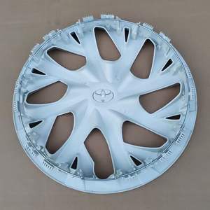 Cache-moyeu <span class=keywords><strong>de</strong></span> <span class=keywords><strong>roue</strong></span> en plastique ABS argenté antirouille, installation facile pour <span class=keywords><strong>15</strong></span> <span class=keywords><strong>pouces</strong></span>, 2020-2021, pour le nouveau Vios, cache-moyeu décoratif - Product Image 3