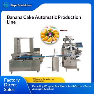 Équipement complet pour la production de gâteaux de riz glutineux en bâtonnets, machine à farcir les saucisses de porc, machine à former les bananes, qualité alimentaire pour restaurants et salons de thé - Product Image 4