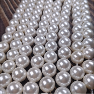 Cuentas de Concha Natural Blanca al por Mayor, Material de Cuentas Sueltas Hechas a Mano con Orificio Recto, Perlas para Proyectos Creativos - Product Image 5