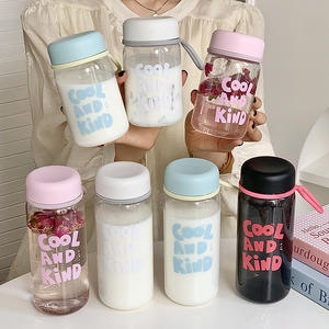 Gobelets en plastique Filles Apparence portable de haut niveau Abordable Bel <span class=keywords><strong>été</strong></span> contracté avec la tasse - Product Image 1