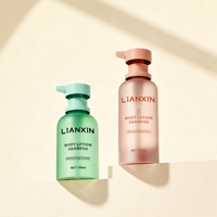 Bouteille vide en PET dépoli de 180 ml et 200 ml avec pompe à pression en PP, anti-fuite, pour lotion de douche, emballage cosmétique de voyage pour salle de bain, vente en gros