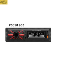 Autoradio 1 Din Stereo Aux-in Mp3 Fm Receiver Sd Audio LED Display Car Mp3 Player