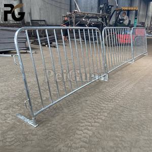 Barriera di controllo della folla usata per pedoni in metallo per la sicurezza stradale vendita calda - Product Image 2