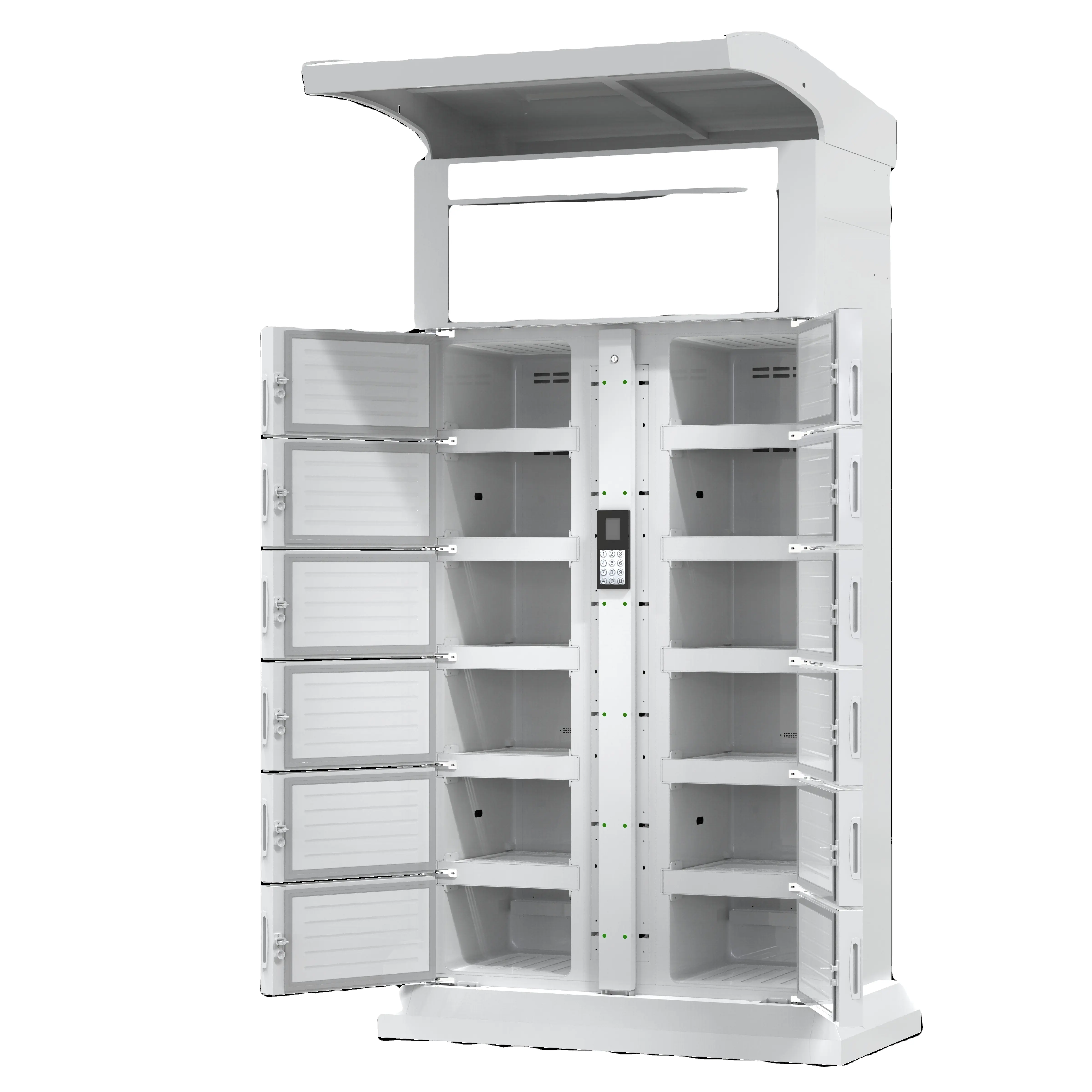 Refrigerador de exhibición para máquina expendedora de servicio de picking automático de supermercado para pequeñas empresas