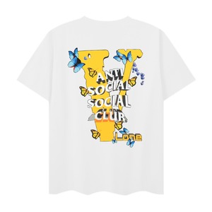 เสื้อยืด V LONE ผู้ชาย ผ้าฝ้าย 100% แบรนด์แท้ สตรีทแวร์ เสื้อยืดผู้หญิง สไตล์อเมริกัน ฤดูร้อน แขนสั้น ฮาราจูกุ ฮิปฮอป เสื้อยืด <span class=keywords><strong>Vlone</strong></span> - Product Image 1