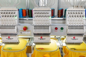 6 người đứng đầu thêu giá sản xuất làm cho máy thêu máy tính thêu máy tính - Product Image 5