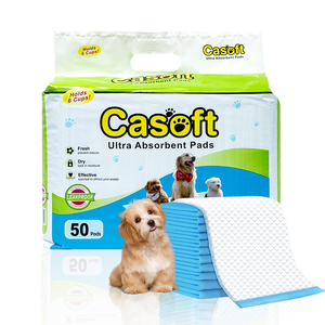Tapis d'entraînement jetable Kaida à haute absorption <span class=keywords><strong>pour</strong></span> chiots, <span class=keywords><strong>pour</strong></span> l'entraînement en cage, 60x90cm, sans danger <span class=keywords><strong>pour</strong></span> les animaux - Product Image 1