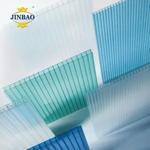 JINBAO 공장 가격 유연한 슈퍼 폴리 카보네이트 중공 PC 플라스틱 시트 지붕 패널 천막 폴리 카보네이트 시트