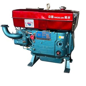 Moteur diesel monocylindre horizontal 4 temps refroidi par eau CDHB Tengka, cylindrée 1,1945 L, 24 CV, performances stables, diverses applications - Product Image 1