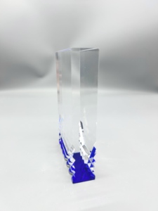 अनुकूलन योग्य पारदर्शी ऐक्रेलिक ट्रॉफी उच्च गुणवत्ता वाले हॉट स्टैम्पिंग टॉवर पदक समारोह मान्यता स्मारिका उपहार - Product Image 5