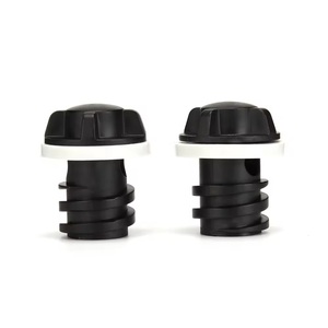 Accessoires universels pour bouchon de vidange de glacière, bouchon de vidange à visser noir pour la plupart des glacières rotomoulées - Product Image 1
