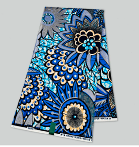 Vải in mới năm 2026 chất lượng cao, vải wax thật đảm bảo, vải châu Phi, vải Dutch Pagne, chất liệu 100% cotton, 6 thước - Product Image 3