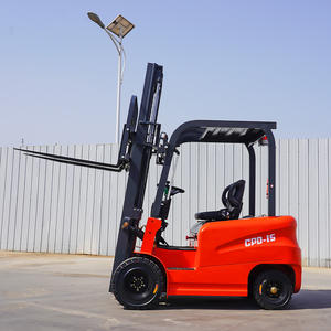 Spedizione veloce carrello elevatore elettrico da 1.5 tonnellate di alta qualità batteria agli ioni di litio 14 km/h velocità 3000mm altezza forcella Multi-direzionale Farm - Product Image 1