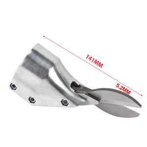 Ciseaux de <span class=keywords><strong>coupe</strong></span> en métal buse pour tournevis pneumatique utilisation perceuse électrique mandrin fer disque cisailles <span class=keywords><strong>plastique</strong></span> tissu laine fil maille Cutter - Product Image 5