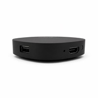Boîtier TV intelligent Onn 2026 4K Android 13, décodeur 4K Quad Core, connectivité 5G, 8 Go 128 Go, télécommande vocale pour lecteur multimédia en streaming
