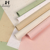 Kertas Dongba Pembungkus Buket Kelopak Bunga yang Dapat Disobek dengan Tangan & Bahan Seni Floral DIY Kertas Kelopak Buatan Tangan Berkualitas Tinggi