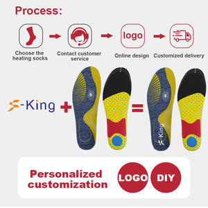 <span class=keywords><strong>Solette</strong></span> Sportive Ammortizzanti per Fascite Plantare, Supporto per Arco Plantare, Inserti Traspiranti per Scarpe - Product Image 4