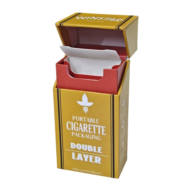 Child Resistant Oem Odm Box Retail Store Smoke Herb Cigarette 10pack Box Luxury Boutique Smoking Cigarette Packaging