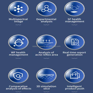 Analisador de Pele X5 Scanner de Pele Detector de Umidade Análise de Acne e Pigmentação Máquina Facial Analisadora de Pele para Uso em Salão de Beleza e Clínica - Product Image 3