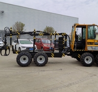 Foresta Grapple trasporto camion rimorchio con motore CE e Euro 5